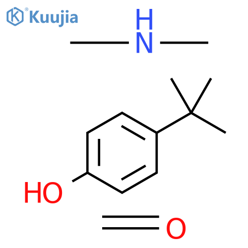 Formaldehyde,polymerwith4-(1,1-dimethylethyl)phenolandN-methylmethanamine structure