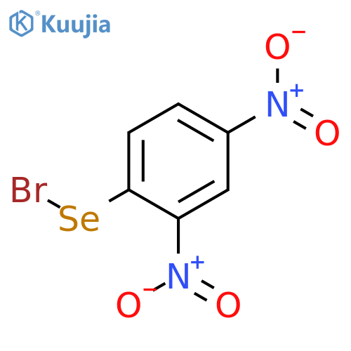 2,4-Dinitrobenzene-1-selenenyl bromide structure