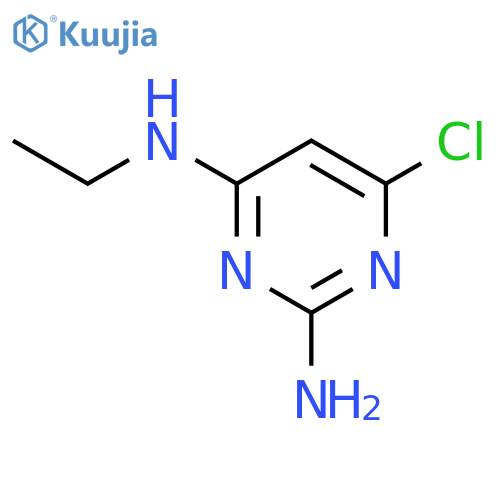 6-Chloro-N~4~-ethylpyrimidine-2,4-diamine structure