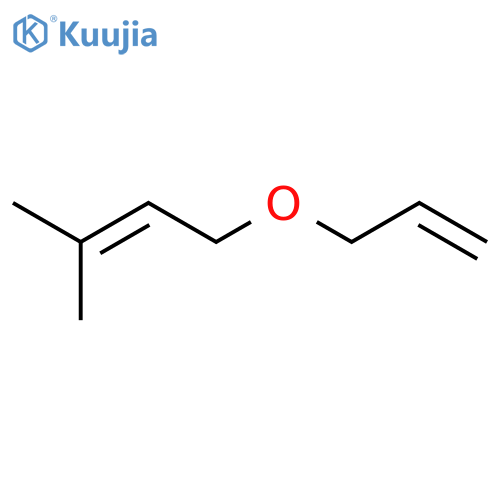 2-Butene, 3-methyl-1-(2-propenyloxy)- structure