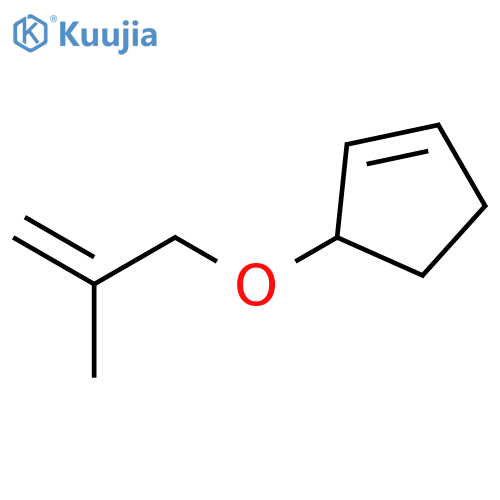 Cyclopentene, 3-[(2-methyl-2-propenyl)oxy]- structure
