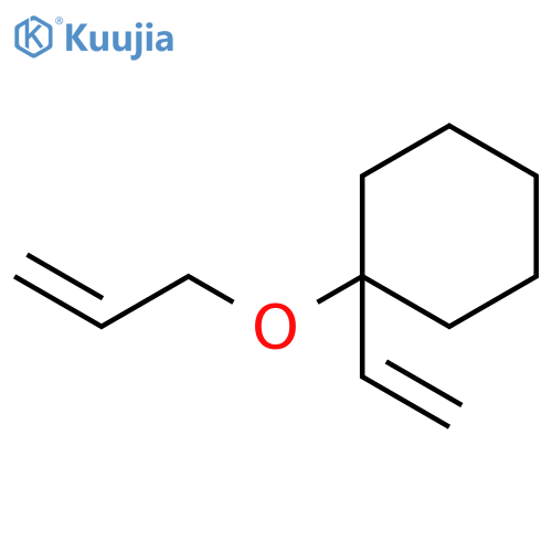 Cyclohexane, 1-ethenyl-1-(2-propenyloxy)- structure