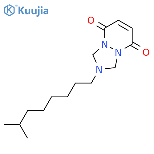 1H-[1,2,4]TRIAZOLO[1,2-A]PYRIDAZINE-5,8-DIONE, 2,3-DIHYDRO-2-ISONONYL- structure