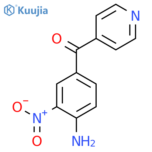 METHANONE, (4-AMINO-3-NITROPHENYL)-4-PYRIDINYL- structure