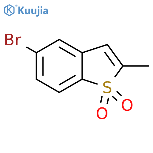 5-bromo-2-methyl-1lambda6-benzothiophene-1,1-dione structure