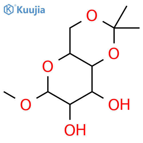 Methyl 4,6-O-Isopropylidene-alpha-D-mannopyranoside structure