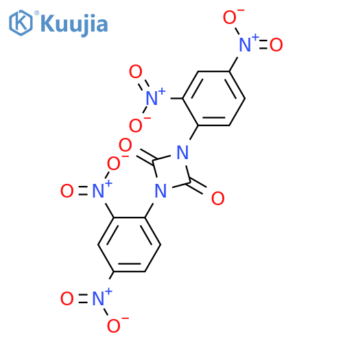 1,3-Diazetidine-2,4-dione, 1,3-bis(2,4-dinitrophenyl)- structure