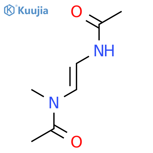 N-(2-Acetamidoethenyl)-N-methylacetamide structure
