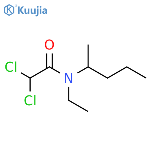 ACETAMIDE, 2,2-DICHLORO-N-ETHYL-N-SEC-PENTYL- structure