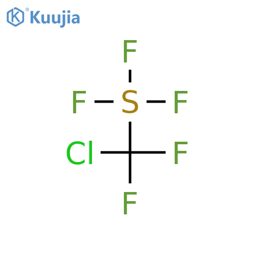 Chlordifluormethyl-trifluor-sulfuran structure