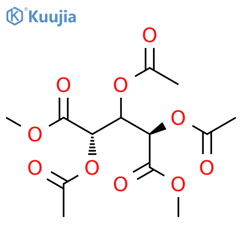 Xylaric acid, dimethyl ester, triacetate structure