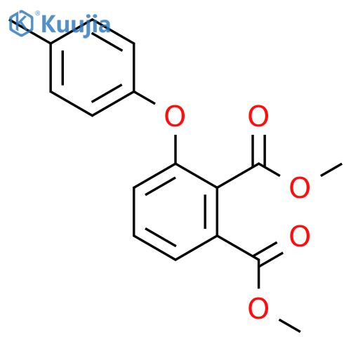 1,2-BENZENEDICARBOXYLIC ACID, 3-(4-METHYLPHENOXY)-, DIMETHYL ESTER structure