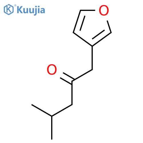 2-PENTANONE, 1-(3-FURANYL)-4-METHYL- structure