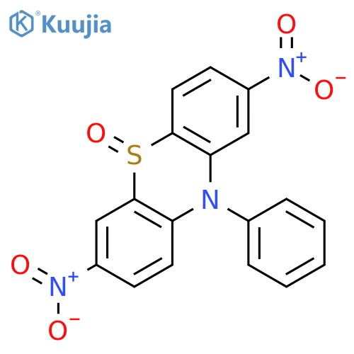 2,7-Dinitro-10-phenyl-5lambda~4~-phenothiazin-5(10H)-one structure