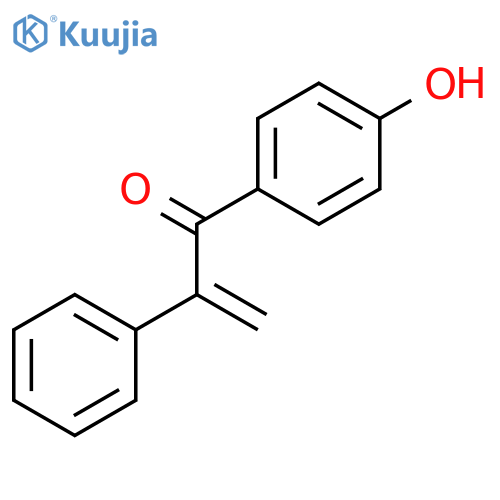 2-PROPEN-1-ONE, 1-(4-HYDROXYPHENYL)-2-PHENYL- structure