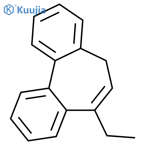 5H-DIBENZO[A,C]CYCLOHEPTENE, 7-ETHYL- structure