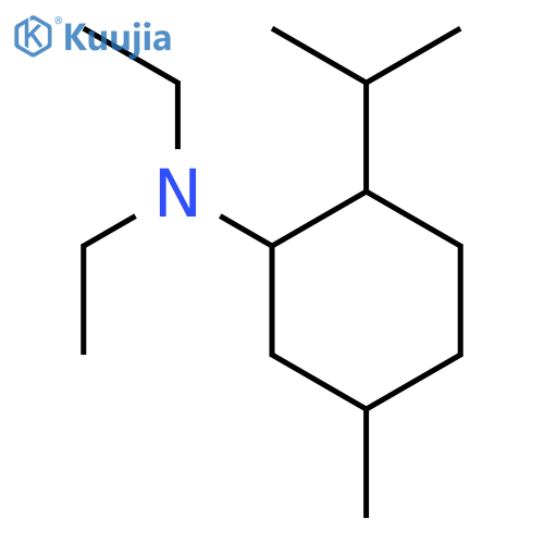 CYCLOHEXANAMINE, N,N-DIETHYL-5-METHYL-2-(1-METHYLETHYL)- structure