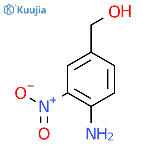 (4-Amino-3-nitrophenyl)methanol structure