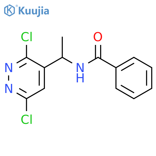 Benzamide, N-[1-(3,6-dichloro-4-pyridazinyl)ethyl]- structure