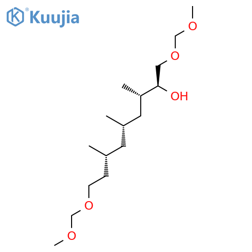 2,4,14,16-TETRAOXAHEPTADECAN-6-OL, 7,9,11-TRIMETHYL-, (6S,7S,9S,11R)- structure