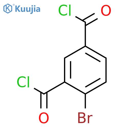 1,3-Benzenedicarbonyl dichloride, 4-bromo- structure