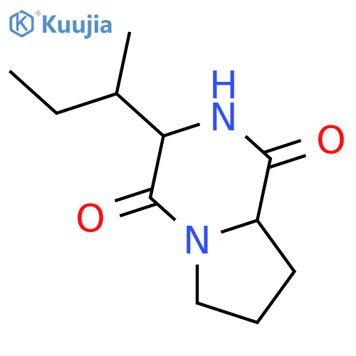 Cyclo(isoleucylprolyl); (1'ξ,3R,8aR)-form structure