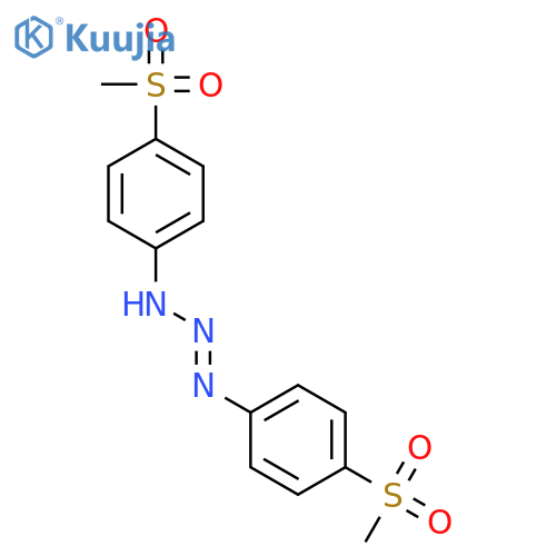 1-Triazene, 1,3-bis[4-(methylsulfonyl)phenyl]- structure