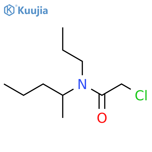 ACETAMIDE, 2-CHLORO-N-SEC-PENTYL-N-PROPYL- structure