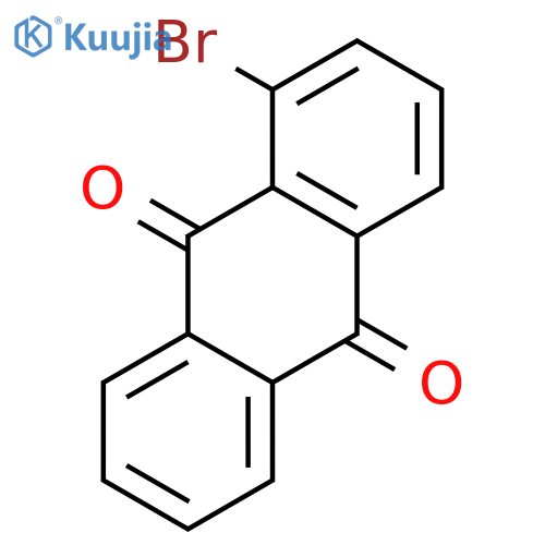 1-Bromoanthracene-9,10-dione structure