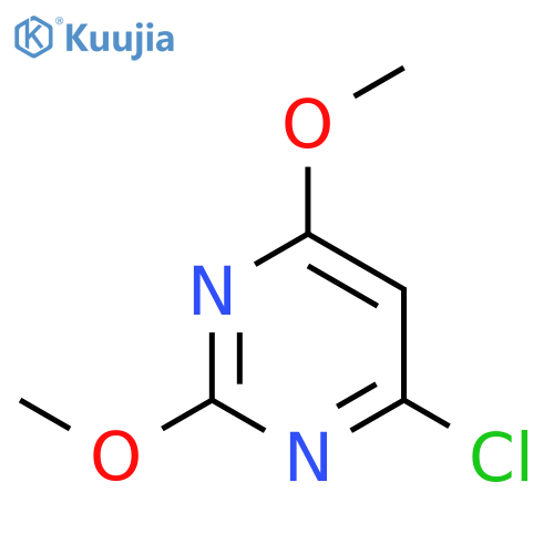 4-Chloro-2,6-dimethoxypyrimidine structure
