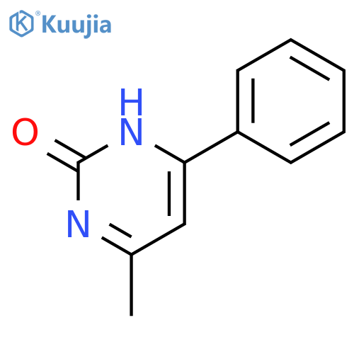 2(1H)-Pyrimidinone, 4-methyl-6-phenyl- structure