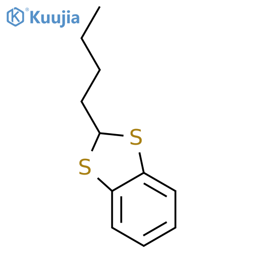 2-Butyl-2H-1,3-benzodithiole structure