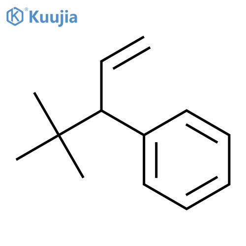 BENZENE, [1-(1,1-DIMETHYLETHYL)-2-PROPENYL]- structure