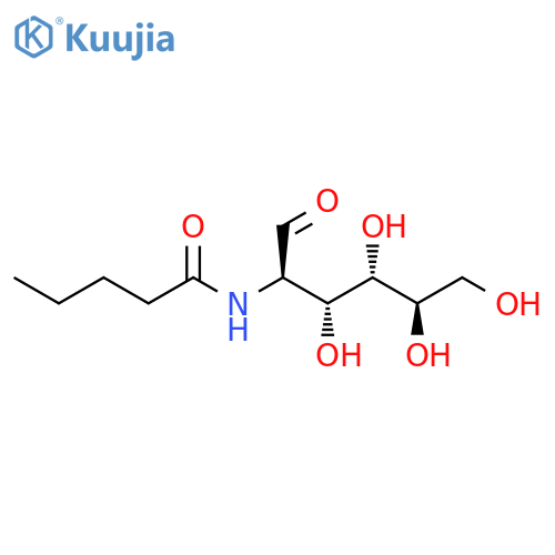 N-Valeryl-D-glucosamine structure