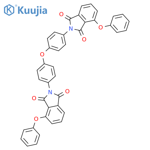 1H-Isoindole-1,3(2H)-dione, 2,2'-(oxydi-4,1-phenylene)bis[4-phenoxy- structure