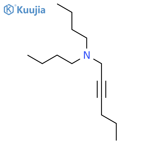 2-Hexyn-1-amine,N,N-dibutyl- structure