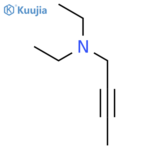 1-Diethylamino-2-butyne structure
