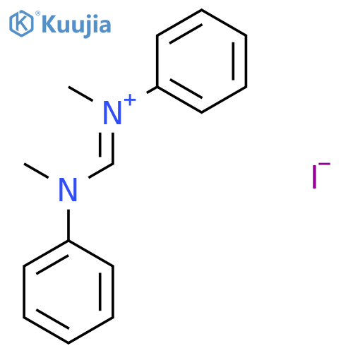BENZENAMINIUM, N-METHYL-N-[(METHYLPHENYLAMINO)METHYLENE]-, IODIDE structure