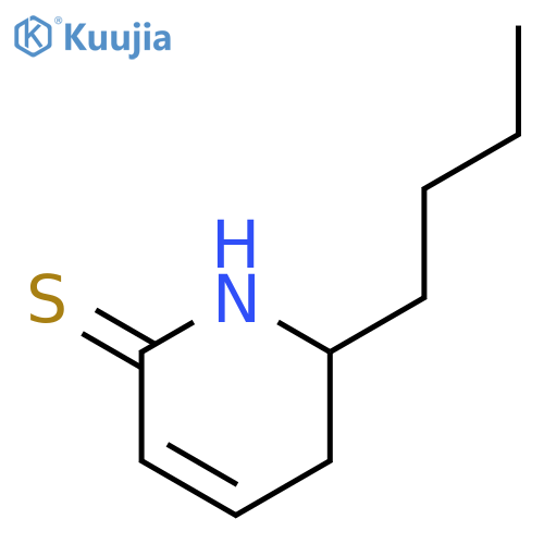 2(1H)-Pyridinethione, 6-butyl-5,6-dihydro- structure