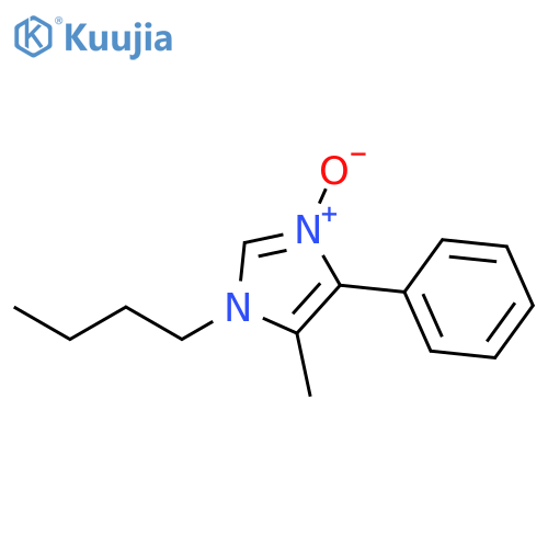 1H-Imidazole, 1-butyl-5-methyl-4-phenyl-, 3-oxide structure