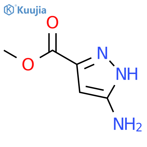 methyl 3-amino-1H-pyrazole-5-carboxylate structure