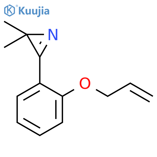 2H-AZIRINE, 2,2-DIMETHYL-3-[2-(2-PROPENYLOXY)PHENYL]- structure