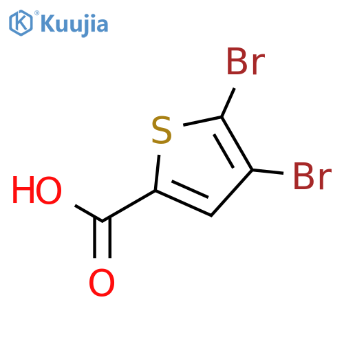 4,5-Dibromothiophene-2-carboxylic acid structure
