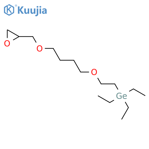 Germane, triethyl[2-[4-(oxiranylmethoxy)butoxy]ethyl]- structure