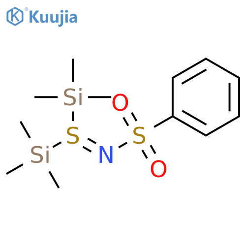 SULFILIMINE, N-(PHENYLSULFONYL)-S,S-BIS(TRIMETHYLSILYL)- structure