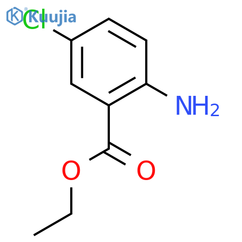 Ethyl 2-amino-5-chlorobenzoate structure