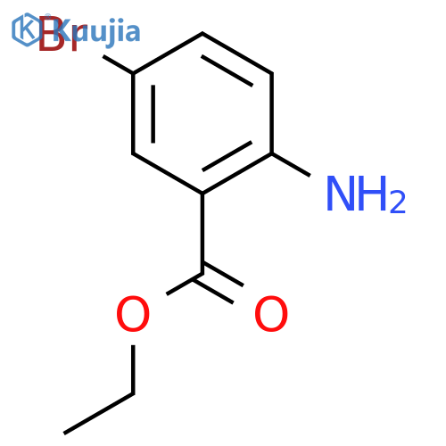 Ethyl 2-amino-5-bromobenzoate structure