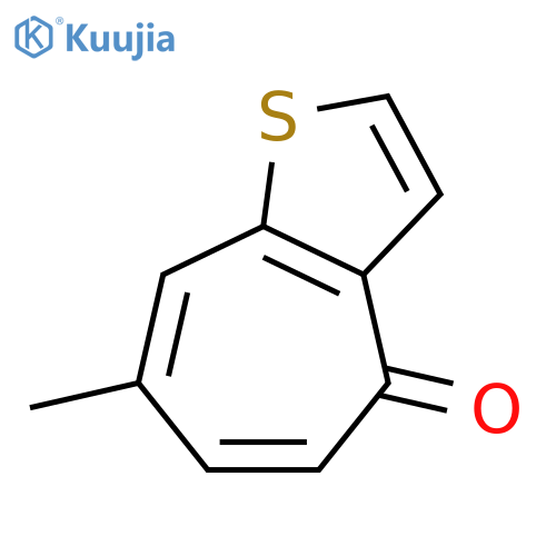 7-methylcyclohepta[b]thiophen-4-one structure