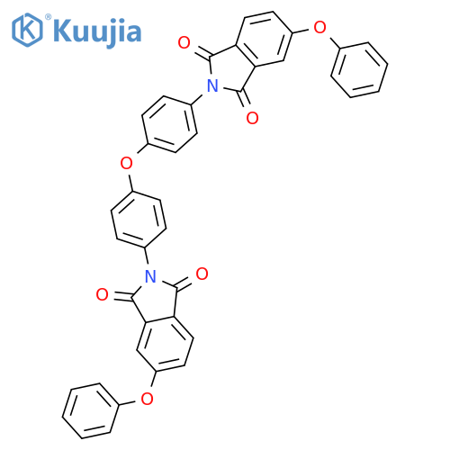1H-Isoindole-1,3(2H)-dione, 2,2'-(oxydi-4,1-phenylene)bis[5-phenoxy- structure