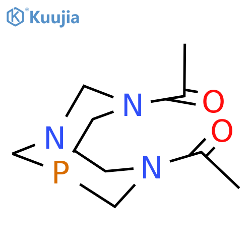 3,7-Diacetyl-1,3,7-triaza-5-phosphabicyclo[3.3.1]nonane structure